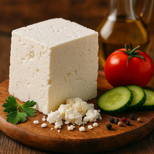 Telemea de vaca in saramura - gust autentic si traditie