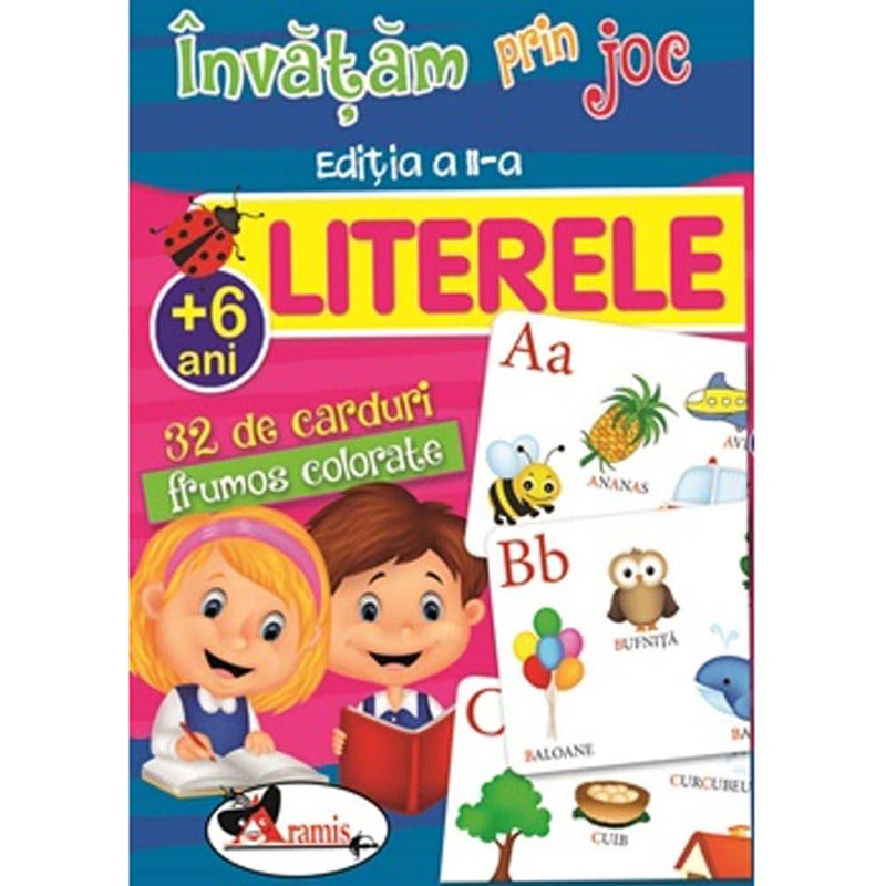 Invatam prin joc literele - Aramis - Delumani - Magazin Online Romanesc 