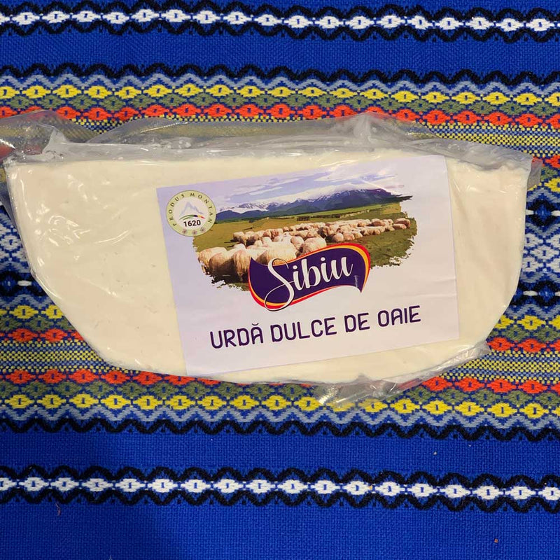 Urda dulce de Sibiu din lapte de oaie - Delumani - Magazin Online Romanesc 