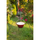 Ceaun de fonta smaltuit cu trepied 7.2 l - Delumani - Magazin Online Romanesc 