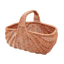 Cos de piata din rachita model auriu - Delumani - Magazin Online Romanesc 