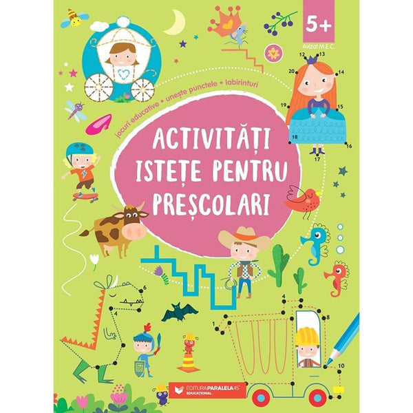 Activitati istete pentru prescolari (5 ani +)  - Ballon Media - Delumani - Magazin Romanesc 