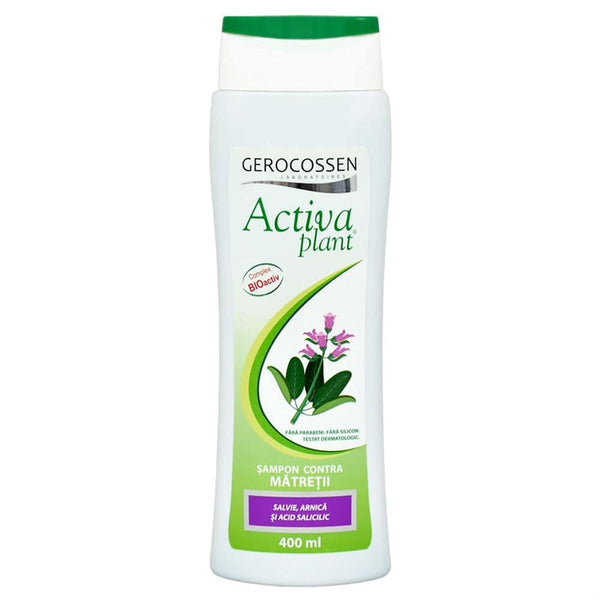 Sampon contra matretii Activa Plant 400 ml, Gerocossen - Delumani - Magazin Online Romanesc 