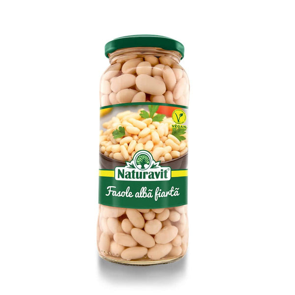 Fasole alba fiarta Naturavit - Delumani - Magazin Online Romanesc 