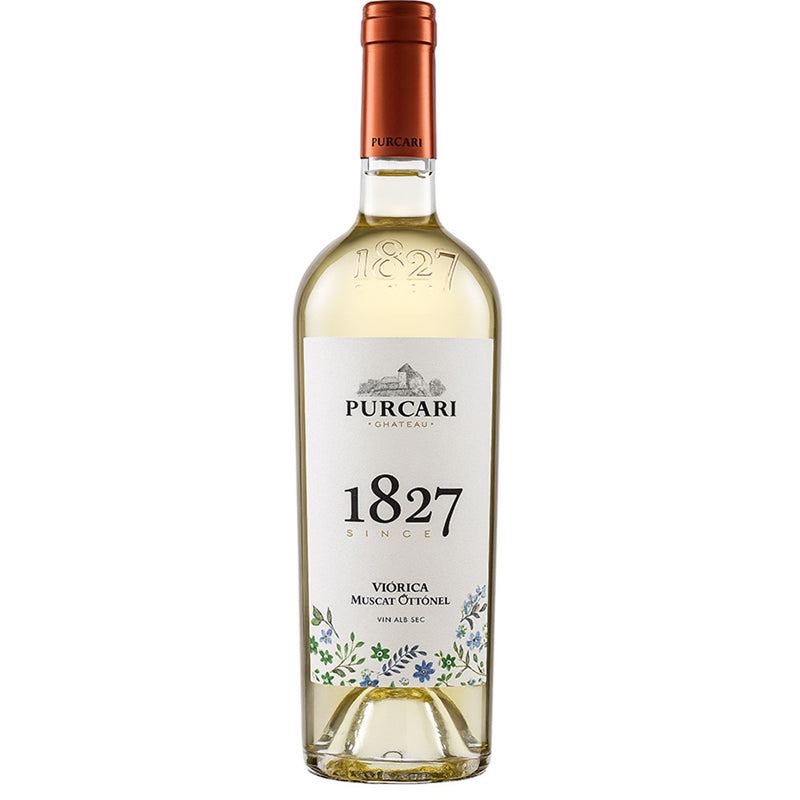 Vin alb Purcari 1827 Viorica Muscat Ottonel - Delumani - Magazin Online Romanesc 