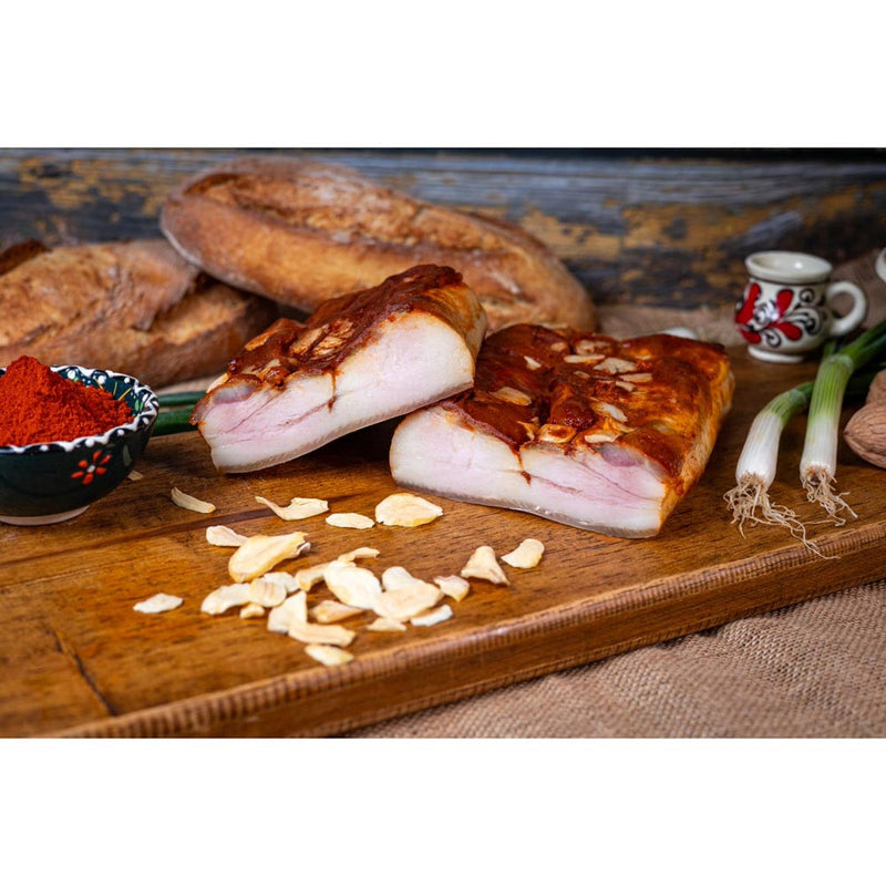 Slanina cu boia si usturoi de acasa - Delumani - Magazin Online Romanesc 