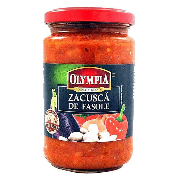 Zacusca de fasole Olympia - Delumani - Magazin Romanesc 